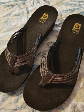 Teva Mush Heeled Flip Flop